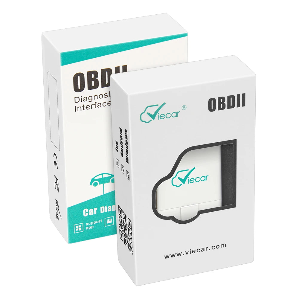 Viecar ELM327 V1.5 Bluetooth 4.0 OBD 2 OBD2 PIC18F25K80 ELM 327 V1 5 OBDII Car Diagnostic Scanner ODB2 Auto tool Code Reader