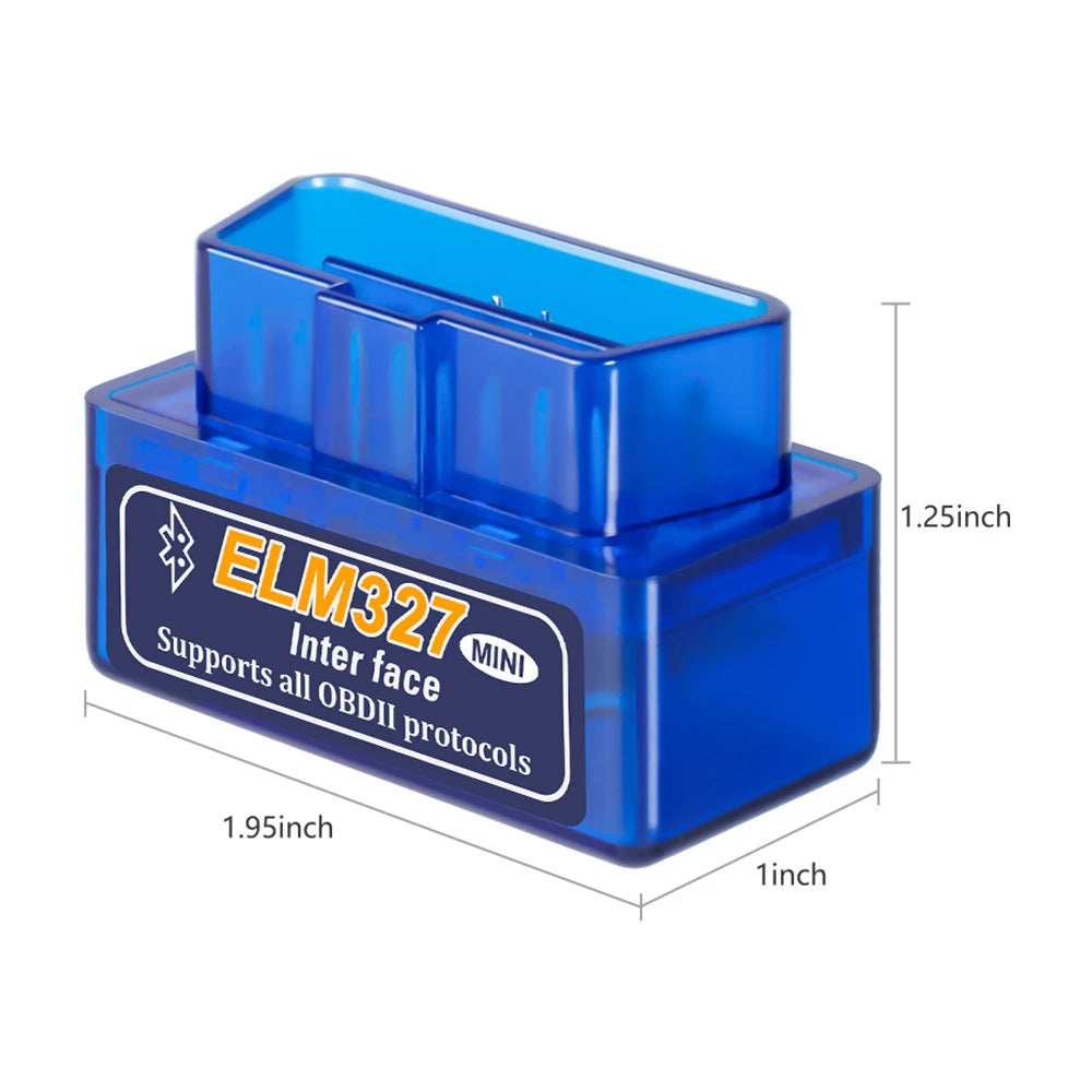 Mini Eml327 V2.1 OBD 2 Bluetooth Car Diagnostic-Tools For Android Scanner Code Smart Scan Tool ODB2 Scanner Tool Diagnostic
